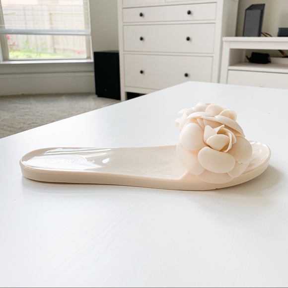 J.Mark Nude Floral Jelly Sandal Jelly-07 - Picture 3 of 8